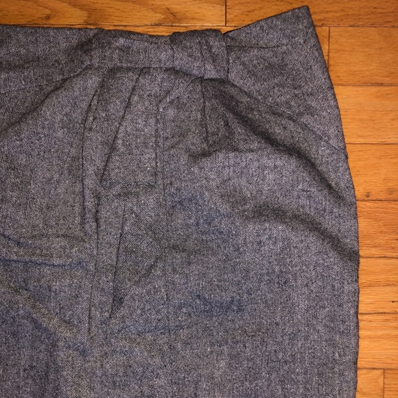 Women's Banana Republic Tweed Mini Skirt With Bow Detail - Picture 3 of 7